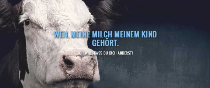 Gegen Milchkonsum | by PETA